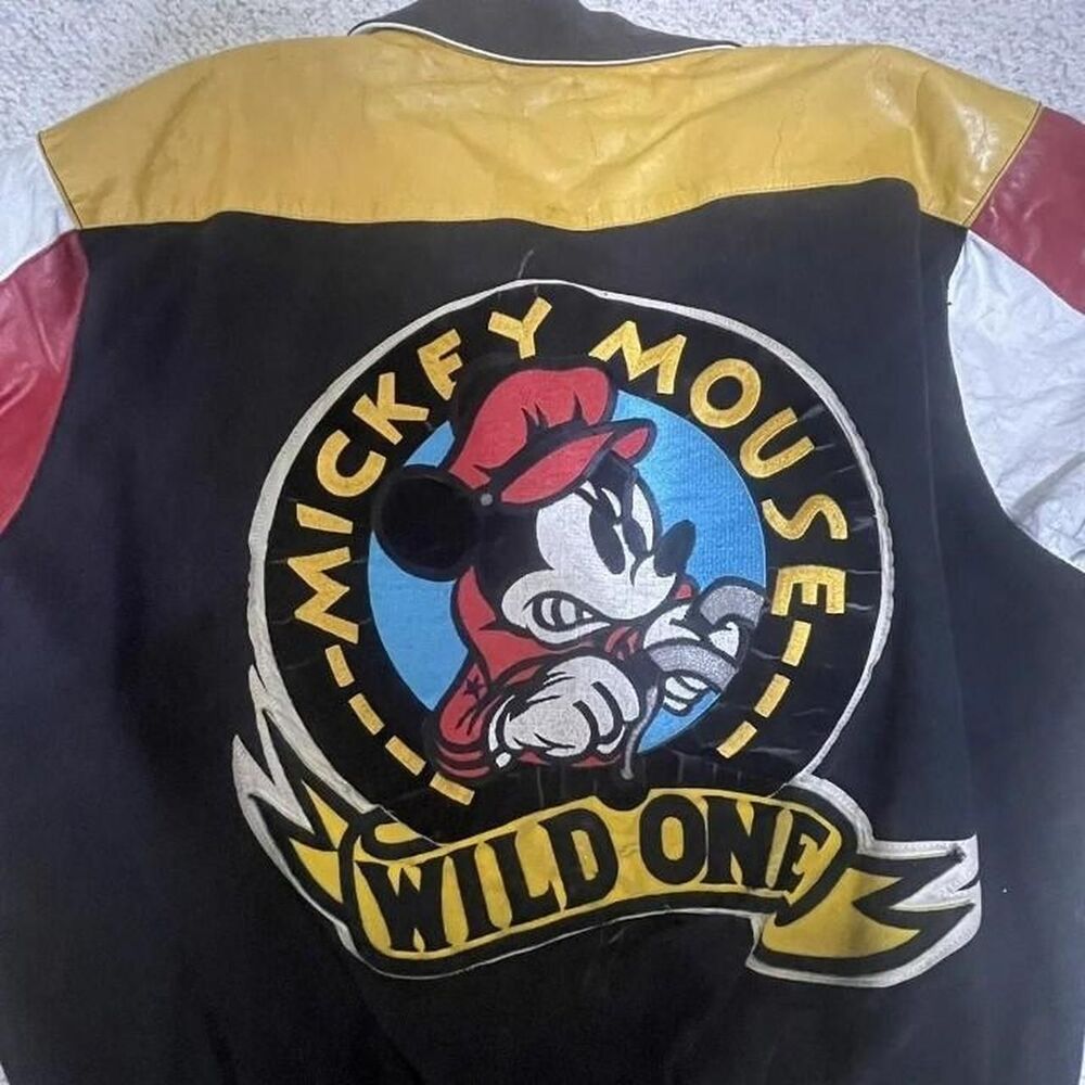 vintage mickey mouse jacket vintage 1842
